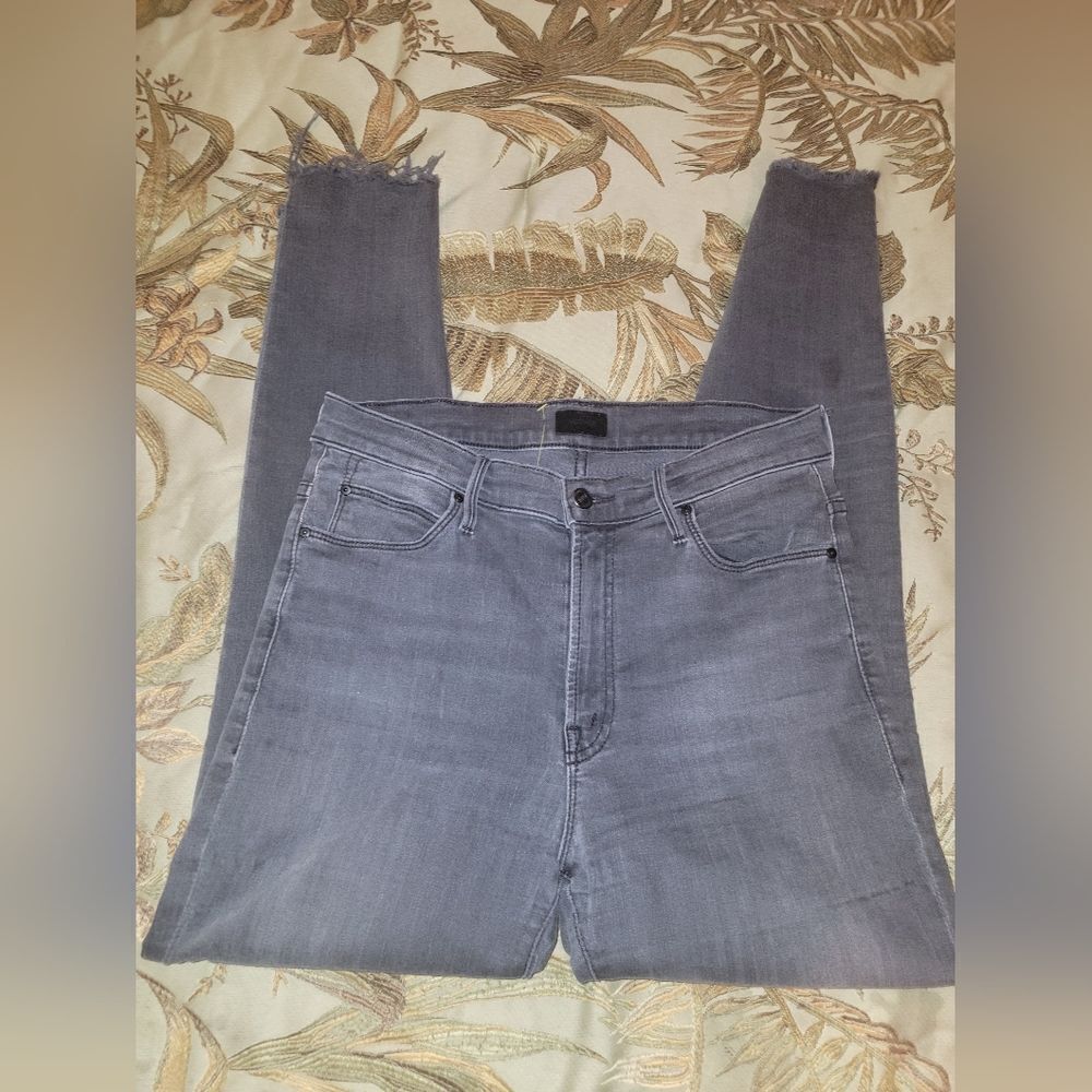 Mother "the stunner" ankle fray skinny jean - Picture 4 of 16